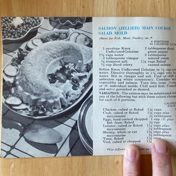 Vintage green Tupperware mold with 3 Jello recipe books from 1927, 1932, 1952 - Picture 13 of 14